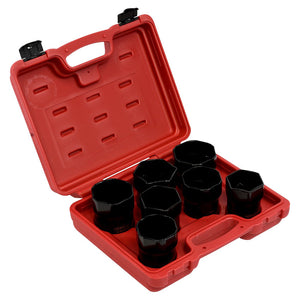 Wheel Bearing Locknut Socket Set 7 piece 1/2 Drive - ToolPlanet