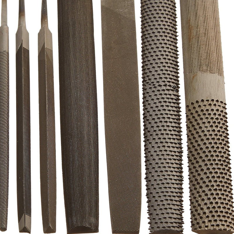 Metal Rasp Set 12 Heavy Duty File Rasp Set PVC Handle - ToolPlanet