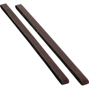 Woodstock 120 Grit Aluminum Oxide Sanding Belt 1 x 42 In. 2 pack D1217 - ToolPlanet