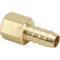 Woodstock 1/4 Inch Female Brass Hose Barb End D4167 - ToolPlanet