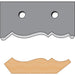 Woodstock 2-3/4 Inch Crown Moulding Knife Set of 2 D3334 - ToolPlanet