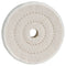 Woodstock Buffing Wheel 4 Inch 40 Ply 5/8 Hole Loose Muslin D3187 - ToolPlanet