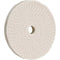 Woodstock Buffing Wheel 4 Inch 40 Ply 5/8 Hole Spiral Sewn D3176 - ToolPlanet