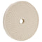 Woodstock Buffing Wheel 4 Inch x 30 Ply Spiral Sewn Cotton D2496 - ToolPlanet