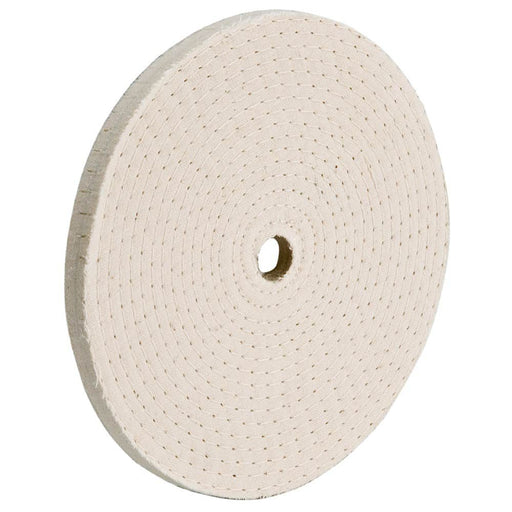 Woodstock Buffing Wheel 5 Inch 30 Ply Spiral Sewn Cotton D2497 - ToolPlanet