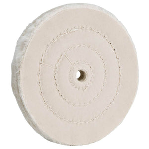 Woodstock Buffing Wheel 5 Inch 40 x Ply x 1/2 Soft Muslin D2512 - ToolPlanet