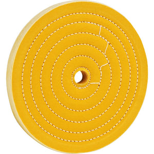 Woodstock Buffing Wheel 8 Inch 50 Ply 5/8 Hole Loose Muslin D3192 - ToolPlanet