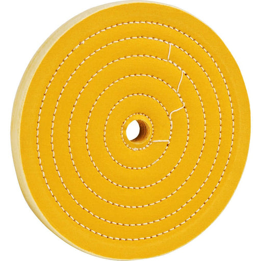 Woodstock Buffing Wheel 8 Inch 50 Ply 5/8 Hole Loose Muslin D3192 - ToolPlanet