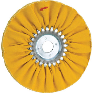 Woodstock Buffing Wheel Hard Cotton Airway 6 Inch x 5/8 D3091 - ToolPlanet