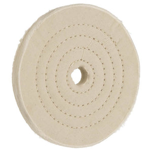 Woodstock Buffing Wheel Soft Muslin 6 Inch 40 Ply 3/4 Hole D3087 - ToolPlanet