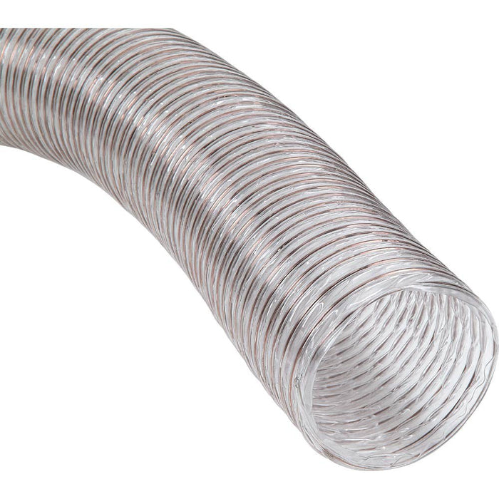 Woodstock Wire Air Hose 4 Inch x 10 Ft Clear W1034 - ToolPlanet
